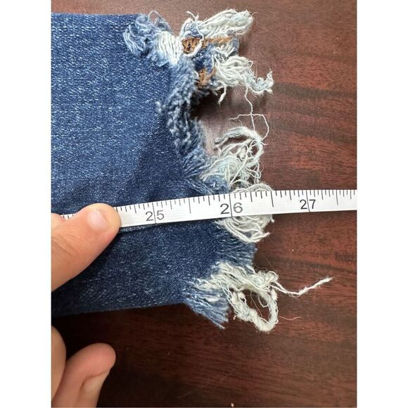 American Eagle Distressed Next Level Stretch Hi-Rise Jegging Size 2 Short - Picture 10 of 10